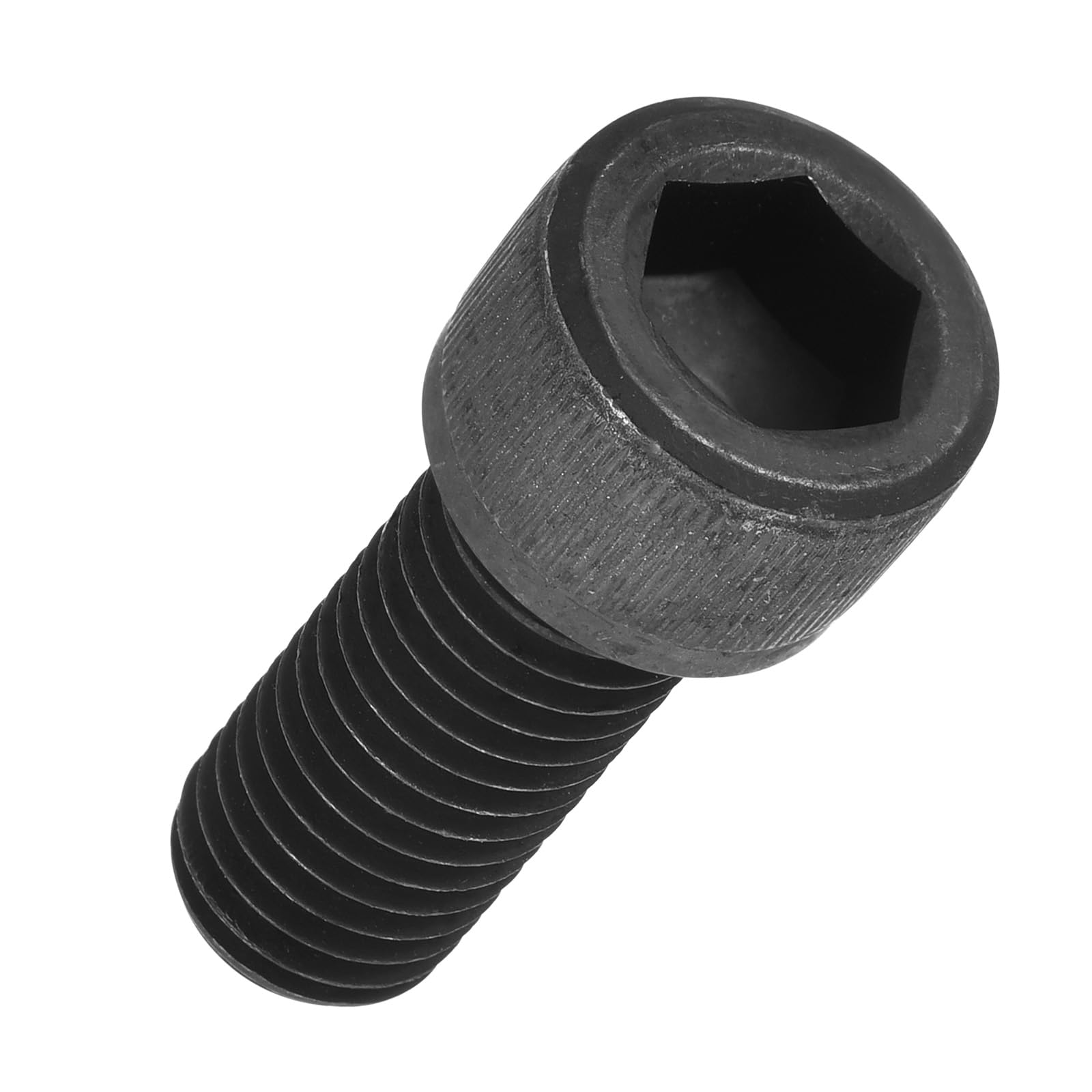 Kozelo 5pcs Socket Head Cap Screws - [M12-1.75 x 30mm] Alloy Steel Black Oxide Grade 12.9 Internal Hex Screw Full Thread for Industrial & Machinery Use, Black — image 1
