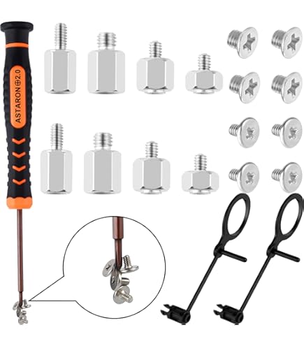 Small Screwdriver Set Ceozon Replacement Repair Screwdriver Tool Kit Cooling Fan Screw, Back Precision Screwdriver