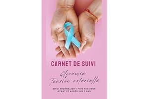 Carnet De Suivi de Glycémie Tension artérielle: Suivi journalier sur 105 semaines | 4 Fois par Jour avant et après (P. déjeun