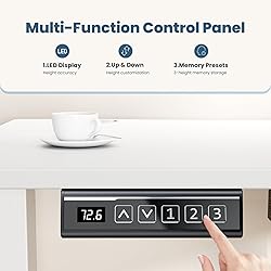 Sweetcrispy Electric Standing Desk Adjustable