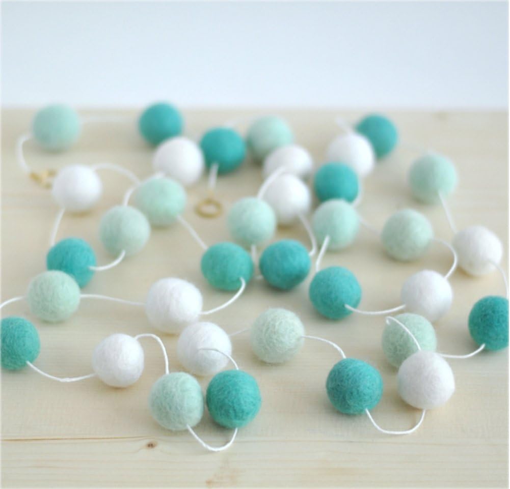 nursery pom pom garland
