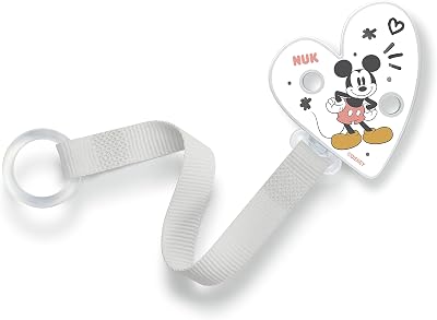 NUK Soother Band & Soother Clip Disney Mickey Mouse