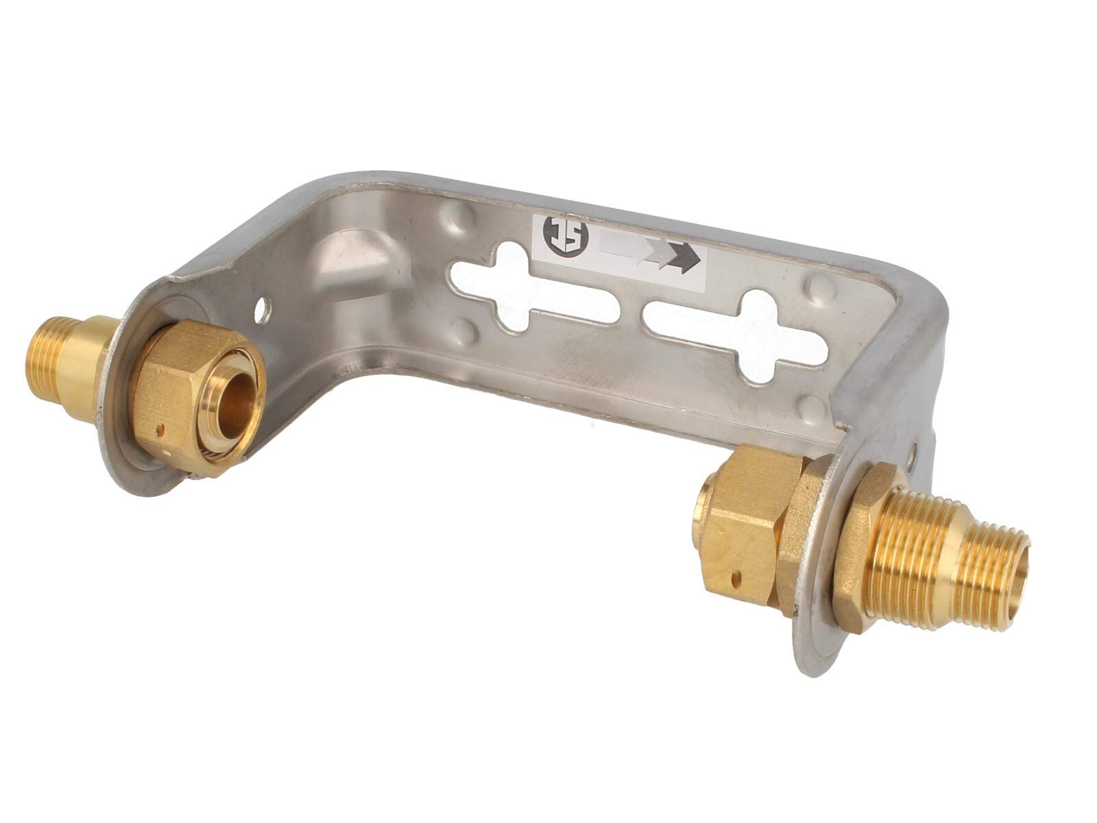 JS Water Meter Shackle for Jet Meter with Length 110 mm - Non-Adjustable - Stainless Steel