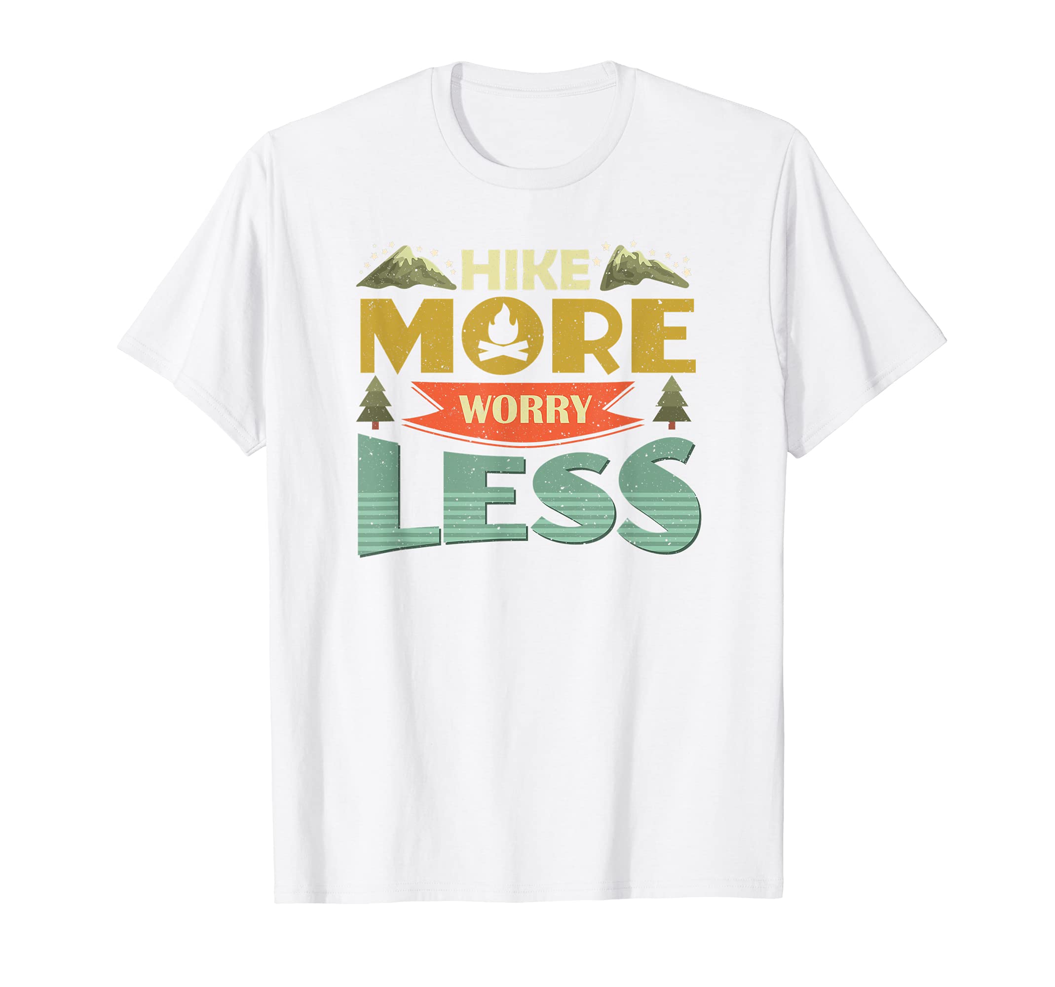 Camping Hike More Summer Vacation Mountain Climbing T-Shirt