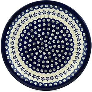 Assiette plate bunzlauer/repas ø27.2 cm, h = 3 cm, décor 166a