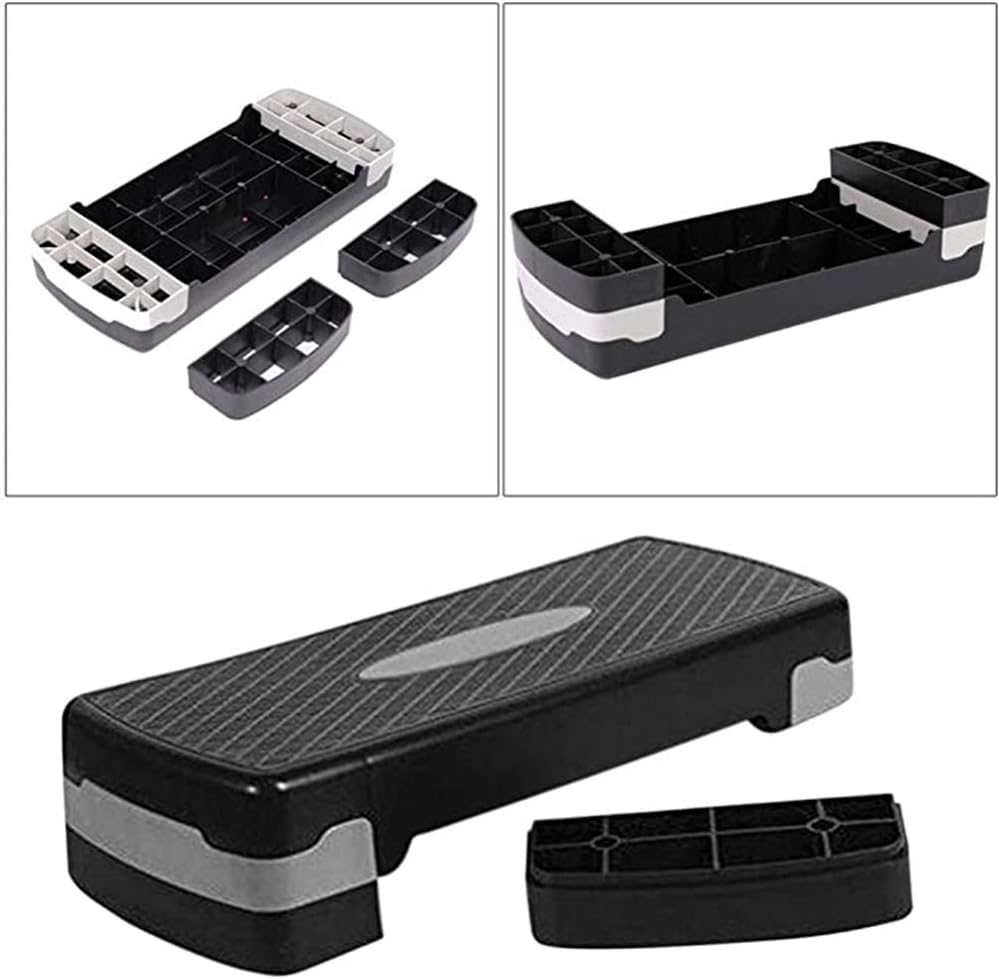 Haoshangzh55 Aerobic Stepper Fitness Pedal 78Cm Adjustable 3 Levels Exercise Step Platform for Exercise Weight Loss Home Gym And Yoga Fitness Training