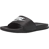 NIKE Men's Benassi Just Do It Sandal, black/black, 11 D US