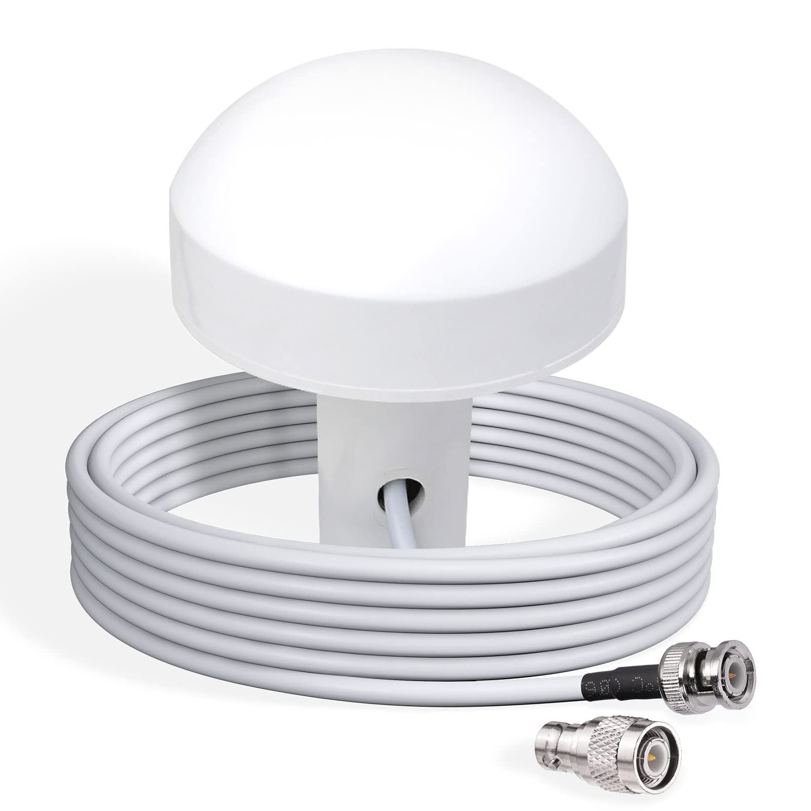 Bingfu Boat Ship Marine GPS Navigation External Aerial Antenna (5m Cable) Compatible with Garmin GPSMAP MAP NavTalk StreetPilot Furuno Trimble GPS Modem Receiver Unit Transducer Fishfinder Sounder