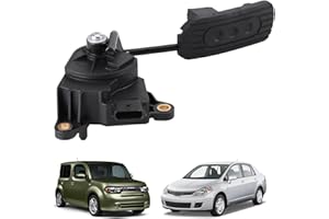 SEADEAR 18002-1JY0B Accelerator Pedal Sensor for 2009-2014 Nissan Cube, for 2007-2011 Nissan Versa 4 Cyl 1.8L Accelerator Gas Lever Pedal Sensor 180021JY0B Accelerator Gas Pedal Assembly with Position Sensor