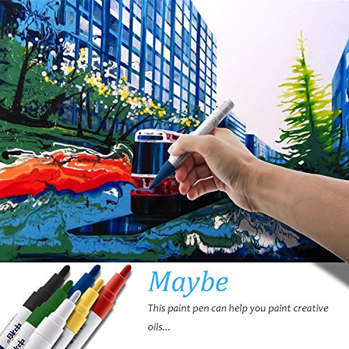 image for CHUIR 3-Pack Tire Paint Pen, Permanent Waterproof Ink Tyre Marker for 