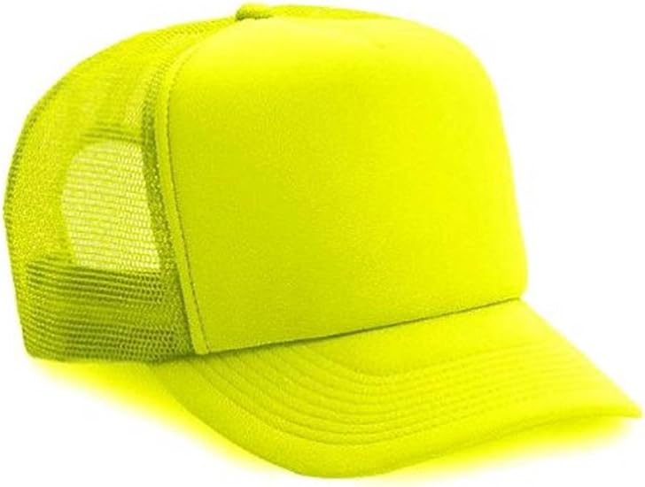 neon mesh trucker hats