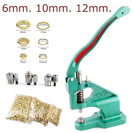 Eyelets 12mm For Eyelet Presser Punch Machine Tool Vinyl Banner
