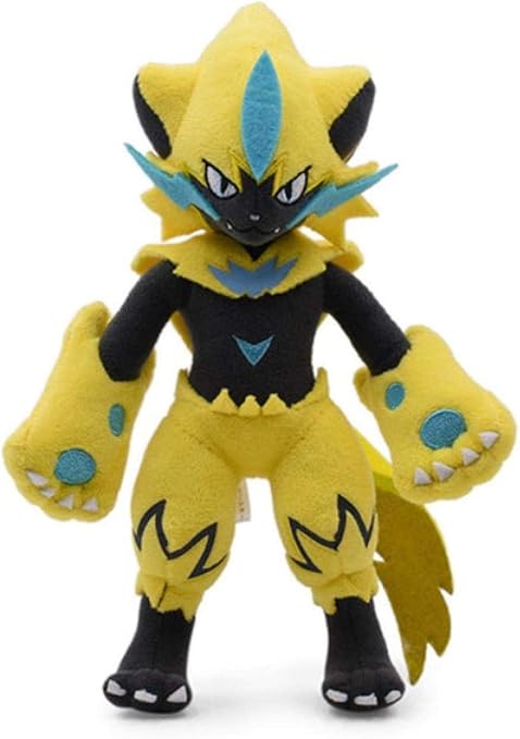 Amazon Co Jp ぬいぐるみ柔らかいおもちゃ黄色いゼラオラ漫画ぬいぐるみアニメ柔らかいぬいぐるみ人形子供用おもちゃ25cm ホーム キッチン