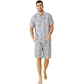 Latuza Men's Cotton Woven Short Sleepwear Pajama Set