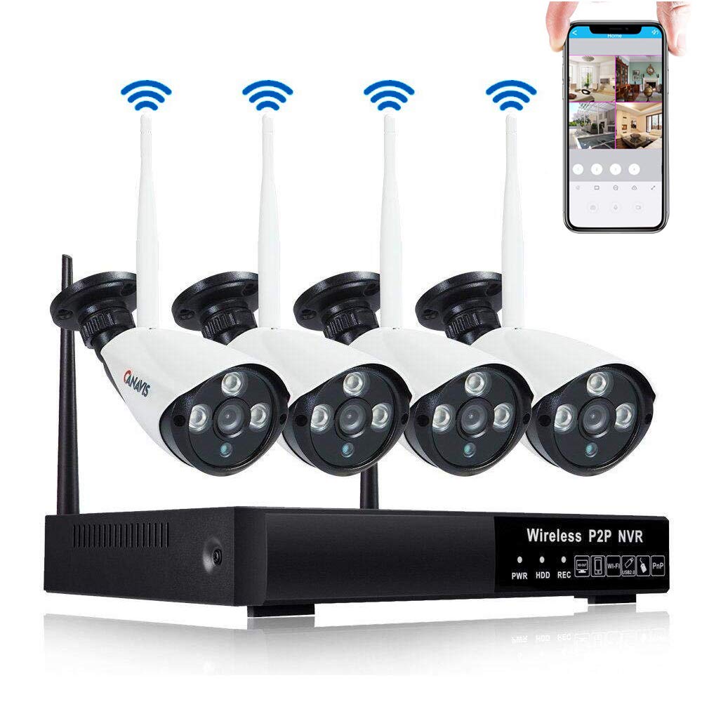 Amazon.com : CANAVIS Security Camera System Wireless with Night Vision
