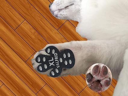 Amazon Com Valfrid Dog Paw Protector Rugged Anti Slip 24 Pieces