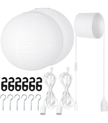 Amazon.com: Beistle White Jumbo Paper Lantern Hanging Decoration