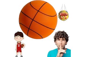 LOOPYAURA Hush Handle Basketball, 29.5/27.5/25.5inch Hush Handle Silent Basketball Dribbling Indoor, Hushhandle Silent Foam Basketball, Court Master Silent Basketball