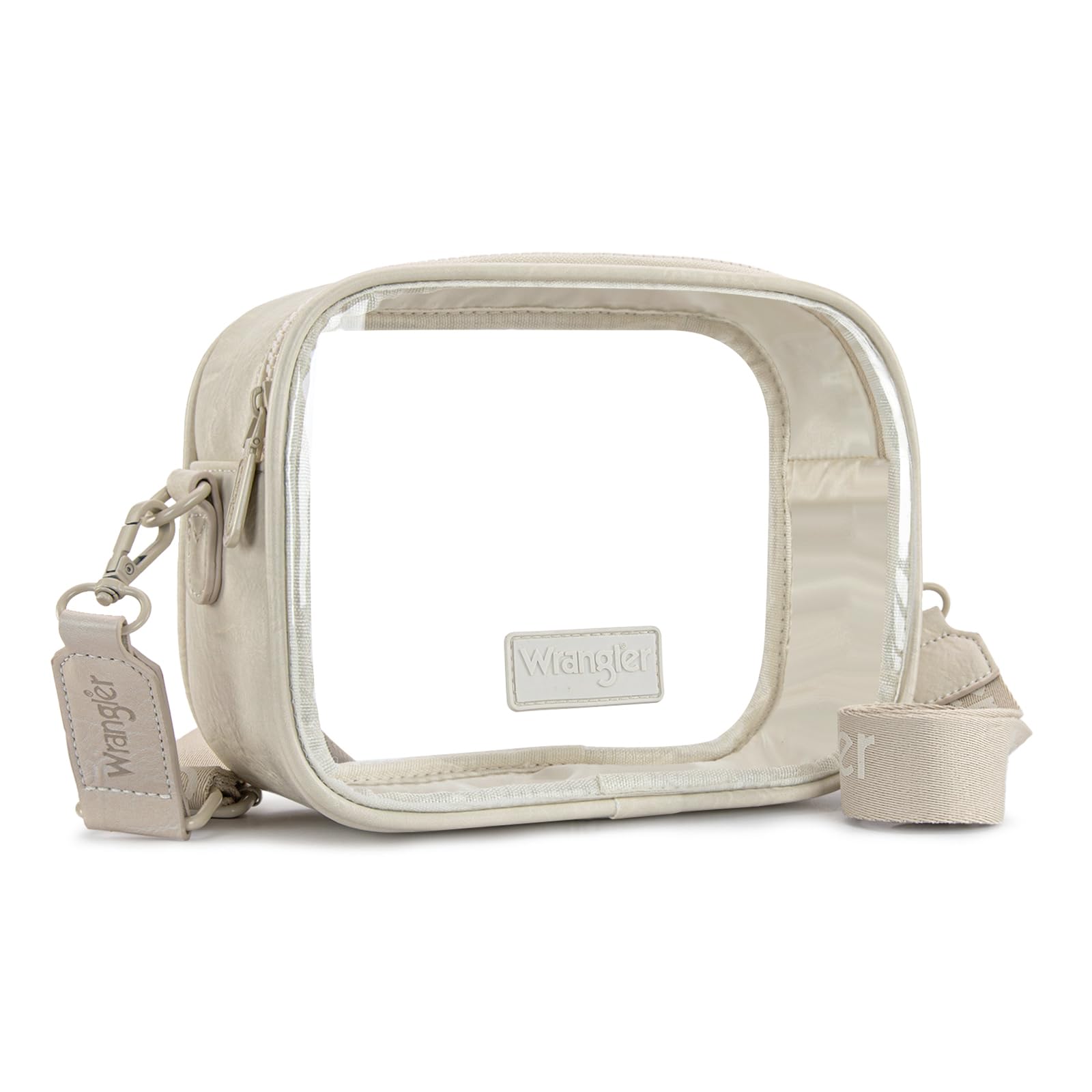 Photo 1 of Wrangler clear bag for stadium events cute see through bag small transparent crossbody purse for concerts, sports women & men WG229-603BG