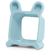 Time Timer Bunny Protective Removable Case for MOD Visual Timer &ndash; Light Blue Silicone Cover for Drop Protection &ndash; Fun &amp; Tough, Cute Animal Design for Classrooms, Kids, Special Needs, and Gifts