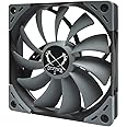 Kaze Flex 120 High Air Flow PC Case Fan, Fluid Dynamic Bearing,120mm x 25mm (PWN 4-pin, 1200RPM)