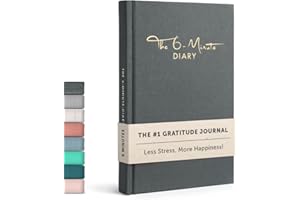 UrBestSelf 6-Minute Diary – 3-Million-User Gratitude Journal for Women with Prompts – Guided Self Care Journal Based on Positive Psychology – Daily Manifestation Journal for Self-Love & Mindfulness