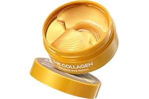 Snp 11,900mg Collagen + 24K Gold Firming Eye Patch | Wrinkles Firming Under Eye Patch | Tightening & Hydrating for All Skin | Under Eye Patches for Dark Circles | Korean Skincare Eye Mask | 60 Patches