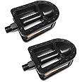 N3od3er Upgraded Kids Bike Pedals 1/2-Inch Bike Pedals 1 Pair Kids Spindle Pedals Resin fit 12" 14" Youth Bikes