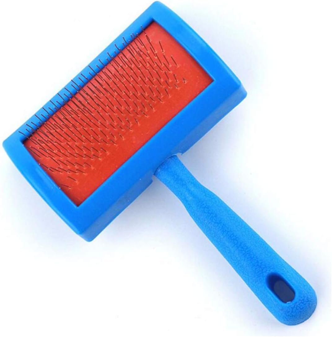 Sisha-A Sheepskin Fur Seat Cover Cleaning Brush and Wool Rug Brush for Pet Fur