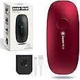 Canslab Ultrablade PRO Auto Stop Can Opener - Rechargeable Electric Can Opener for Kitchen for Seniors with Arthritis- One touch Side Cut Can Opener, Smooth Edge, Handfree, Portable Small Size, Red