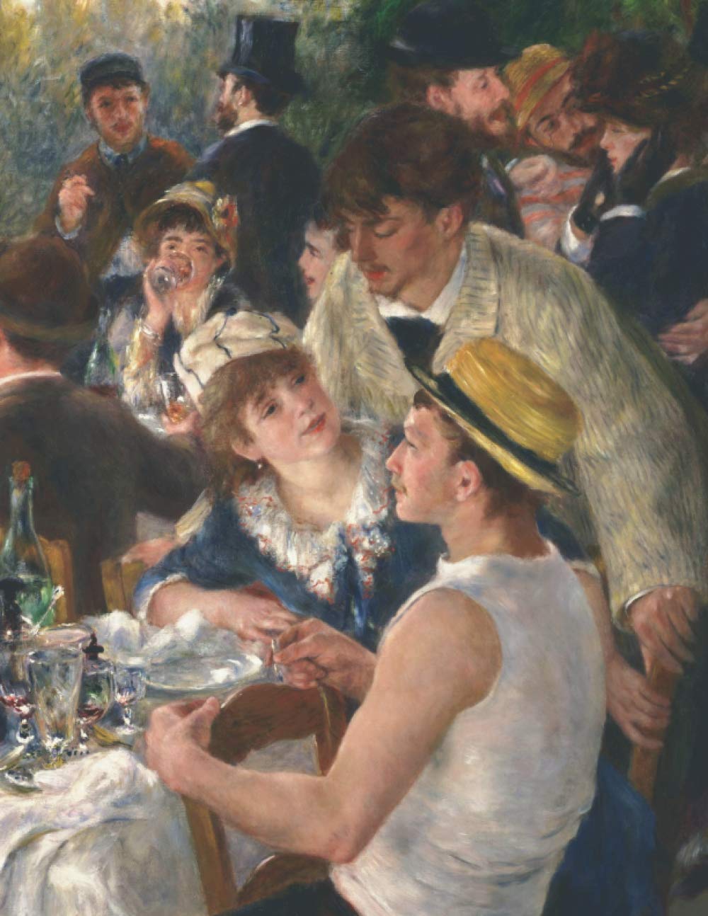 2021- 2022 Planner: Luncheon of the Boating Party| Pierre-Auguste Renoir| Extra Large 8.5in by 11in Monthly Diary Organizer| A Daily Task Journal and ... Personal Goals, Notes, To-Do List Checklists