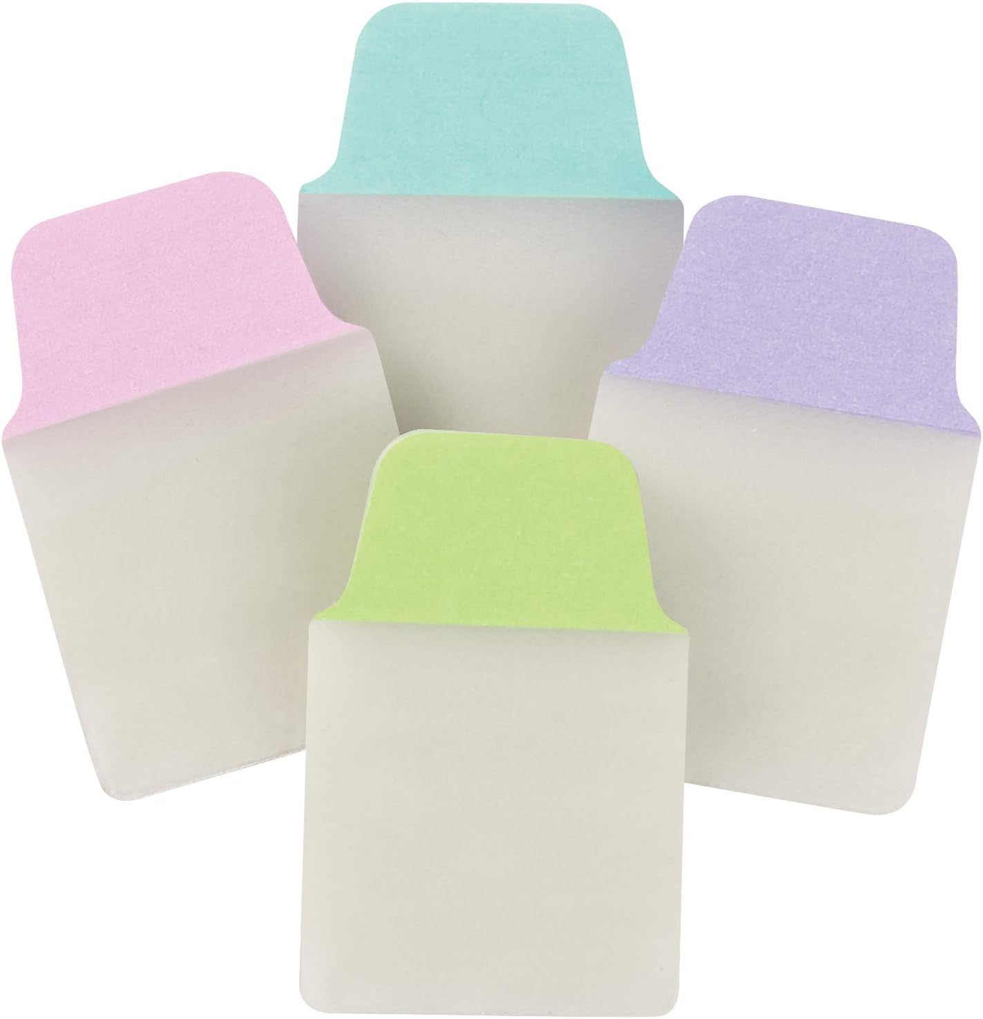 Avery Mini Ultra Tabs, 1" x 1.5", 2-Side Writable, Pastel Purple/Blue/Pink, 40 Repositionable Tabs (74761) : Office Products
