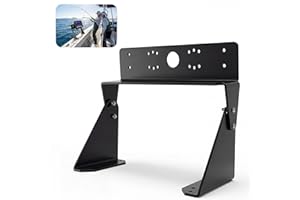 Universal Fish Finder Graph Mount for Boat, Dual Graph Fish Finder Mount Compatible with Garmin Lowrance Humminbird and More，