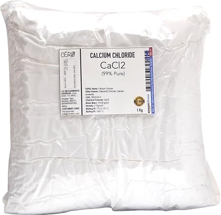Buy Cero Calcium Chloride 99 Pure Cacl2 Cas 10043 52 4 1 Kg Online At Low Prices In India Amazon In