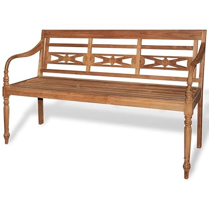 Amazon Com Daonanba Outdoor Bench Garden Bench Comfortable
