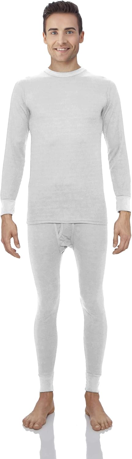 Rocky Thermal Underwear for Men Waffle Thermals Men's Base Layer Long John Set at  Men’s Clothing store