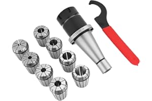 NT40 ER32 Collet Chuck Set 10PCS CNC Milling Tool Holder for Precision Workholding