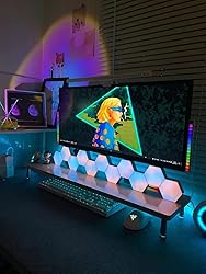 Vcwtty Hexagon Lights, Smart LED Wall Lights with