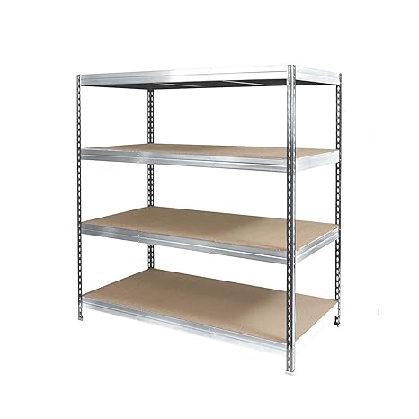 Schwerlastregal Taurus | stabiles Steckregal für Keller, Lager und Garage | Traglast 875 oder 1400 kg | viele Größen | versch