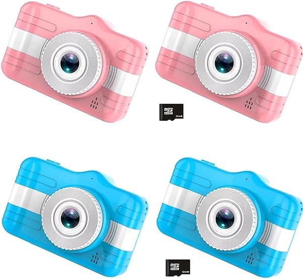Kids Digital Camera 3 5inch Screen 1080P HD Video Cute Cartoon Camera for Child Gifts Blue Student Camera