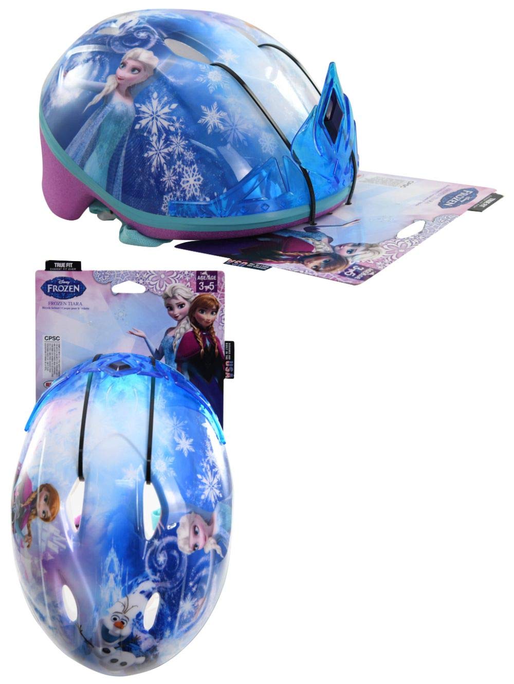 Frozen Toddler Kids Bike Helmet for Girls Ages 35 years by Disney with