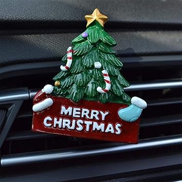 Decorazioni Natalizie Outlet.Kbsin212 Auto Uscita Profumo Deodorante Per Auto Clip Christmas Resina Babbo Natale Vent Outlet Fragranza Clip Auto Decorazioni Per Auto Vent Clip Air Refresh Accessori Amazon It Auto E Moto