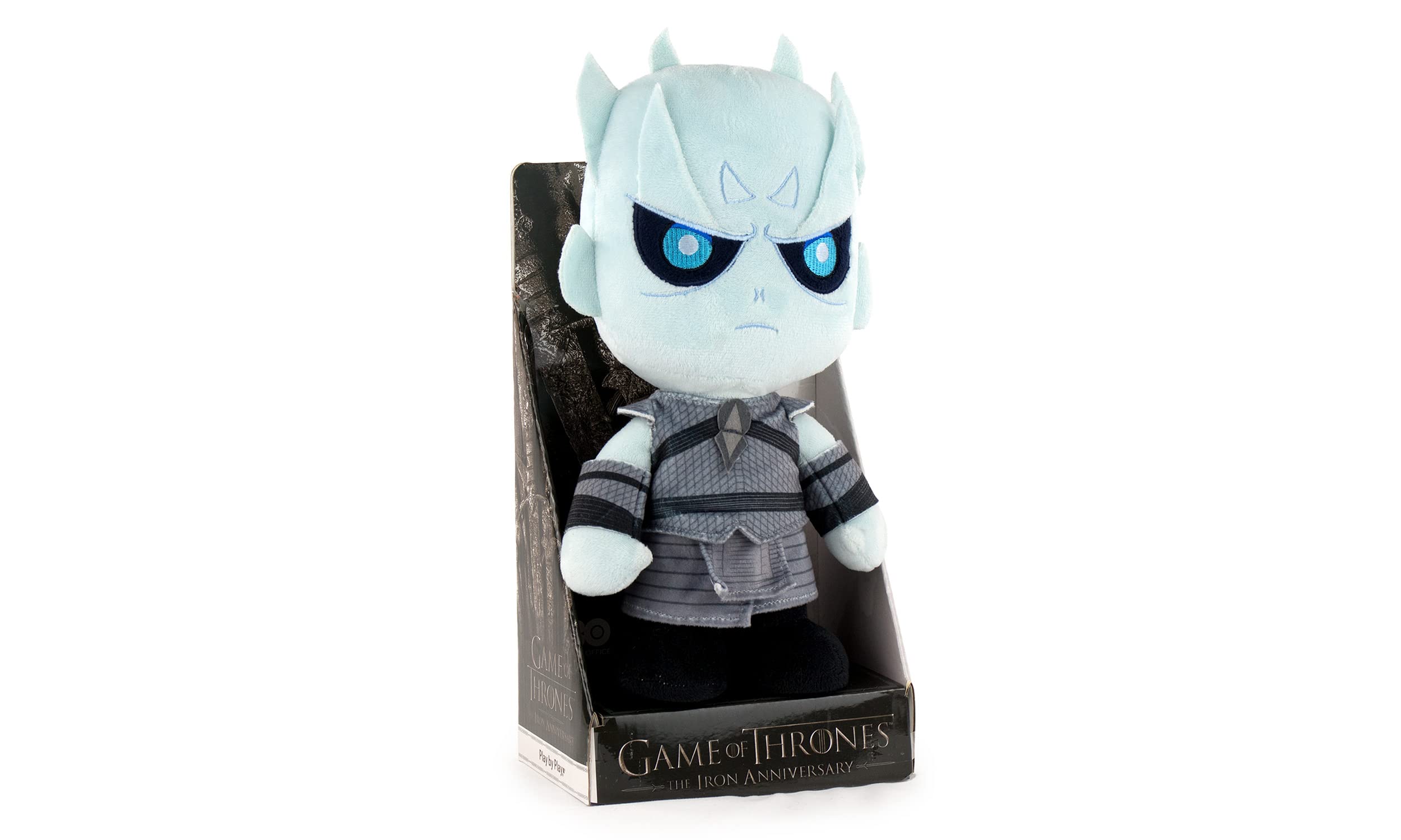 Play by Play Game of Thrones - Soft Toy of the Characters of Game of Thrones 28cm, 11'02" - Arya Stark, Daenerys, Jon Snow, Night King - Super Soft Quality (Night King with Display)
