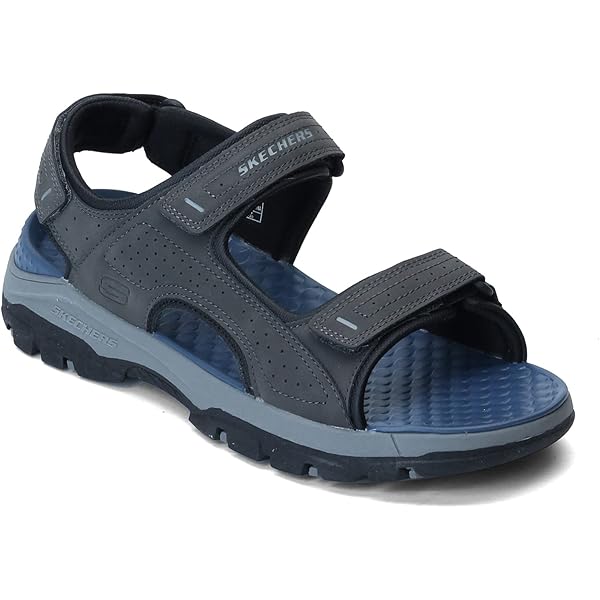 Amazon.com | Skechers USA Men's Louden Fisherman Sandal,Black,9 M