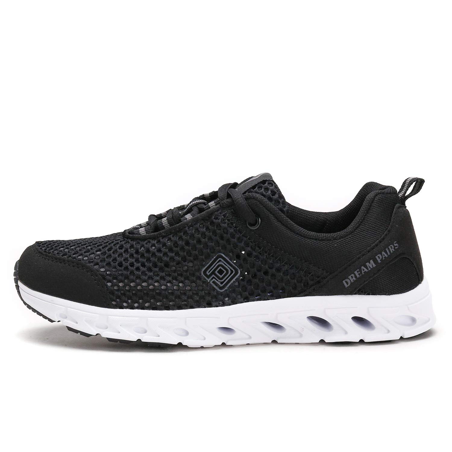 DREAM PAIRS Women's 160712-2-W Black White Athletic Fashion Water Shoes Size 8.5 M US - Image 4