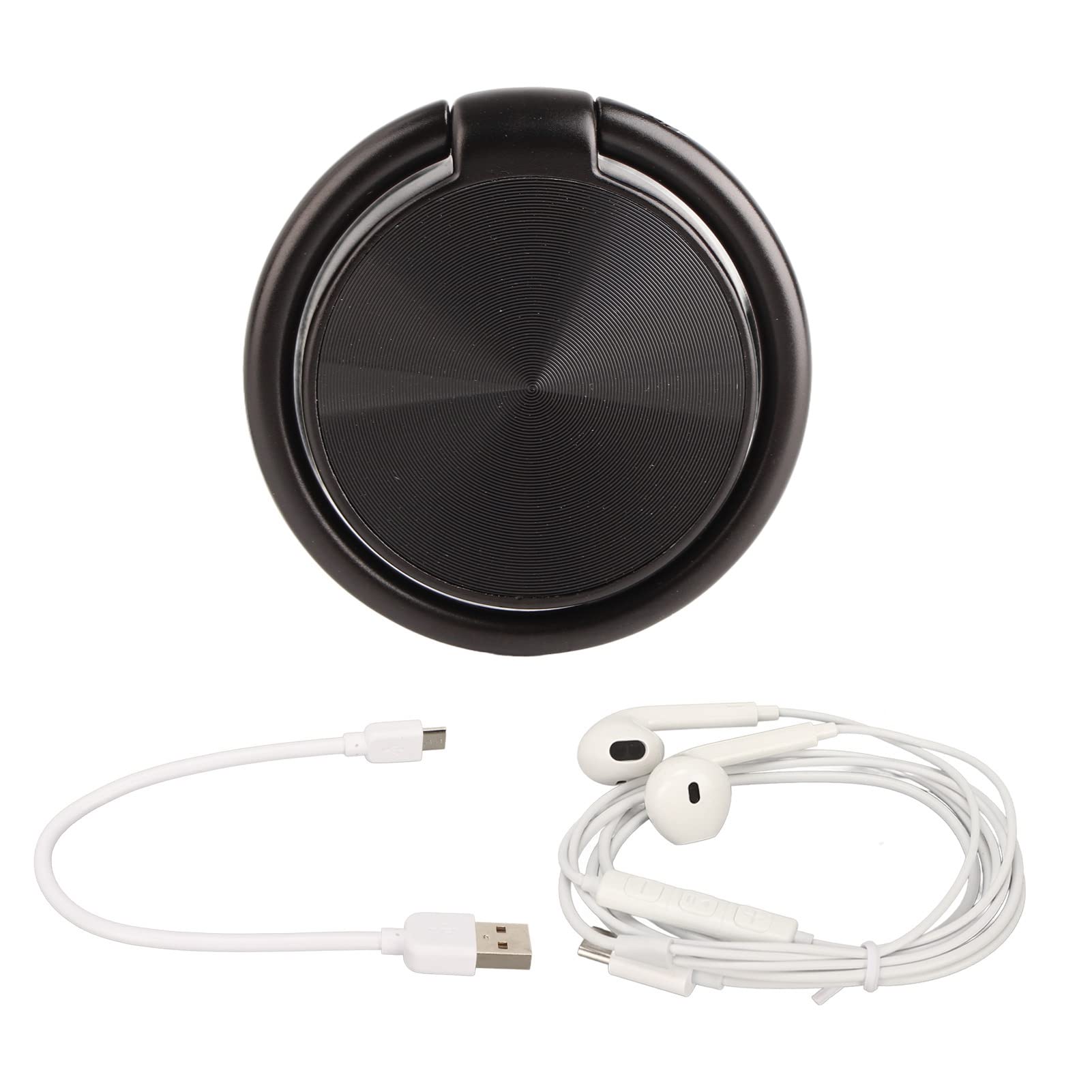 Digital Voice Recorder, Mini Keyring Design Voice Activated Recorder with Noise Reduction, Mini MP3 Recorder Small Recording Device for Study Meeting Interview (32GB)