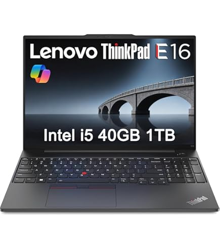 Amazon.com: Lenovo ThinkPad E16 Business Laptop (16