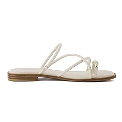 CUSHIONAIRE Venue Women’s Strappy Toe-Loop Slide