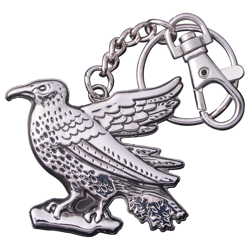 The Noble Collection Harry Potter Ravenclaw Mascot Keychain - 5in (10cm) Raven House Mascot Keychain - Officially Licensed Film Set Movie Props Gifts Merchandise