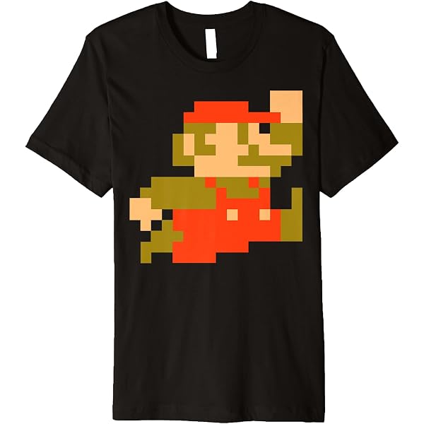 Men's 8Bit Rally Graphic T-Shirt - Soft Cotton, Tag-Free, XL Black - View #7